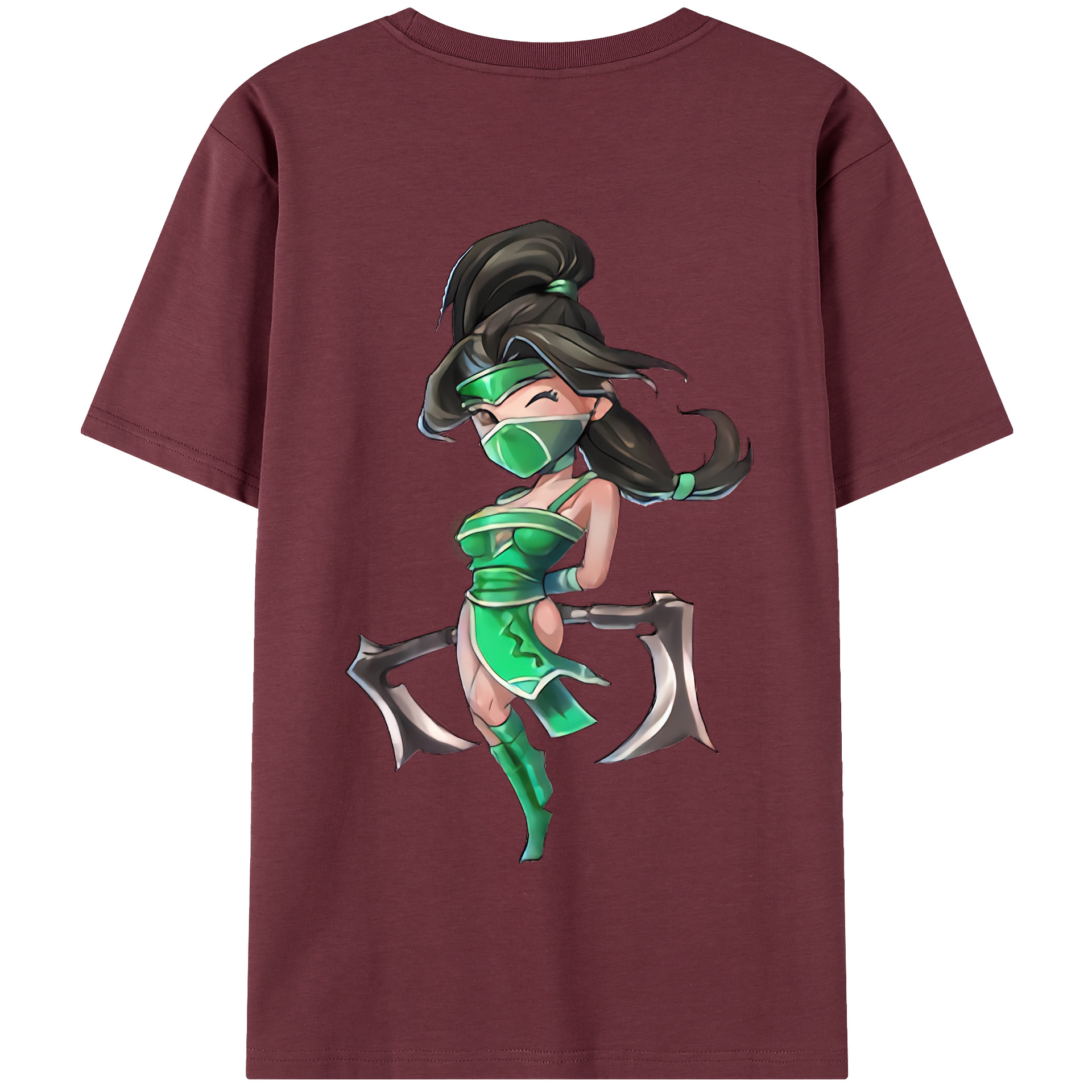 リーグ・オブ・レジェンド League of Legends LOL 綿100％半袖Tシャツ（背面プリント）